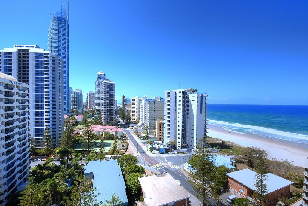 Surfers Beachside Holiday Apartments Gold Coast Exteriér fotografie