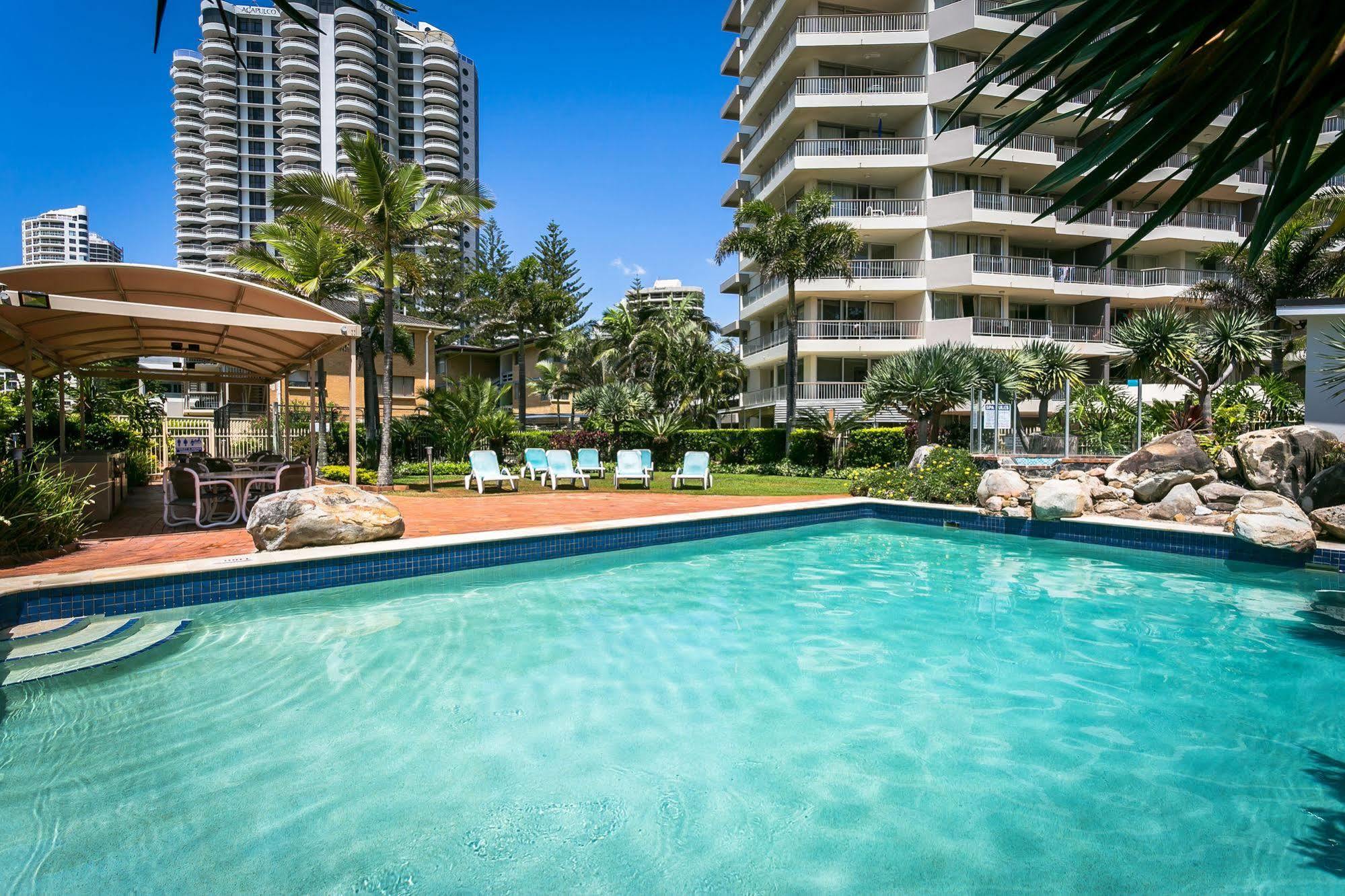 Surfers Beachside Holiday Apartments Gold Coast Exteriér fotografie